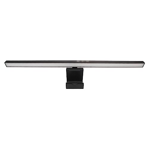 Image of Computer Monitor Light Bar, Touch Control Adjustable E Reading USB Powered Lamp, No Glare Eye Caring LED Screen Monitor Light Bar, for 0.6 Inches to 1.6 Inches Laptops (Black)