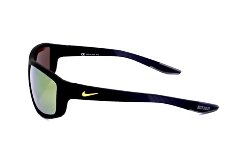 Nike Brazen Fuel Rectangular Sunglasses, Matte Obsidian, 62/14/1303