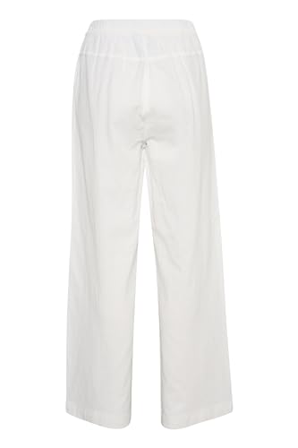 KAFFE Kanaya Wide Pants Casual Femme Pantalon Large Coton