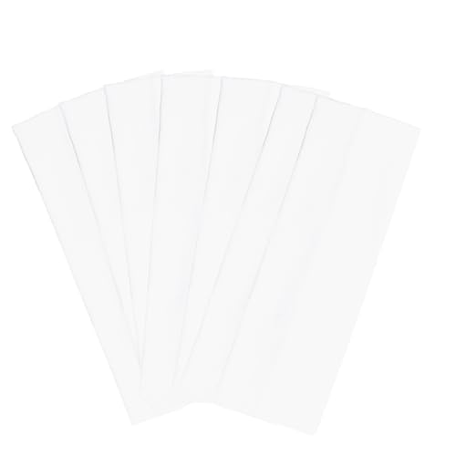 7 PCS White Headbands for Women Cotton Non Slip Hair Bands Sweat Thick Headband Hair Accessories