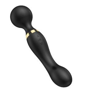 JAMBUVANTI Personal Handheld Massager Dual Head 8 speeds, 20 patterns, massager stick 360 Degrees rotation, Rechargeable, Waterproof, Body Massager Men,Women & Adult MULTICOLOR JAMBUVANTI Personal Handheld Massager Dual Head 8 speeds, 20 patterns, massager stick 360 Degrees rotation, Rechargeable, Waterproof, Body Massager Men,Women & Adult MULTICOLOR
