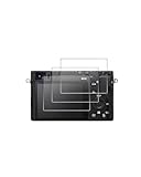 Protector de pantalla de vidrio templado para cámara Sony RX1R III (3 unidades) ? Dureza 9H | Resistente a los arañazos | Antihuellas Protector de pantalla de vidrio templado para cámara Sony RX1R III (3 unidades) ? Dureza 9H | Resistente a los arañazos | Antihuellas