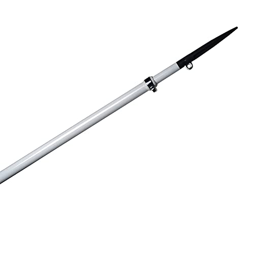 CE Smith 56565 C.e. Smith Gen2 Carbon Fiber Center Rigger Pole - 12&39; - White - Single