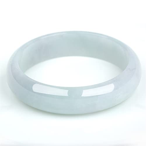 Bracelet de jade véritable graine de glace fleur flottante yang 61mm