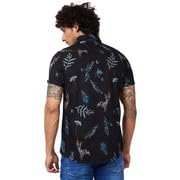 Image of Spykar Men's Regular Fit N /A Half Sleeve Printed Casual Shirts