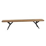 OUTLIV. Gartenbank Hudson Teak & Aluminium