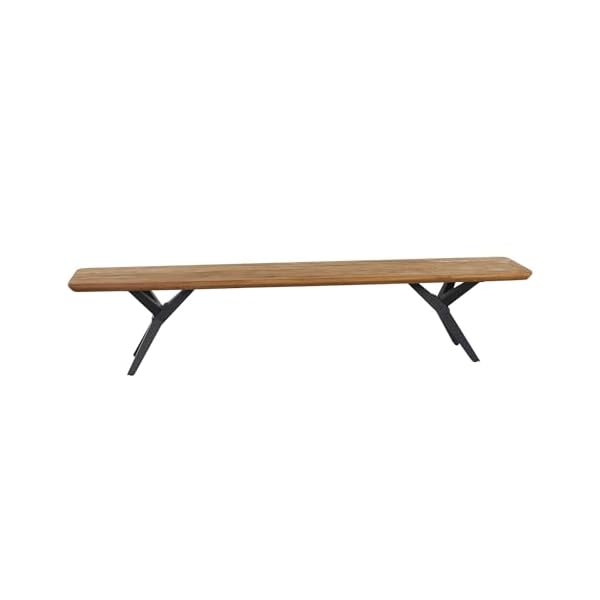 OUTLIV. Gartenbank Hudson Teak & Aluminium