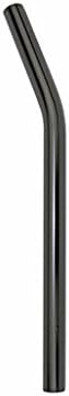 Lowrider Bicicleta de acero bicicleta Lay-Back SEATPOST con soporte hacia fuera 22.2 negro Pieza de bicicleta, Pieza de bicicleta, accesorio de