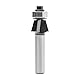 ENT 13740 Fasefräser HW, Schaft (S) 8 mm, Durchmesser (D) 17,2 mm, NL 9,5 mm, E 15°, SL 32 mm, mit Kugellager
