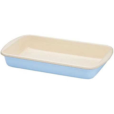 Riess, 0435-006, Auflaufform 36/21.5, CLASSIC - BUNT/PASTELL, Farbe Blau, Maße 36 x 21.5 cm, Höhe 5.7 cm Cover