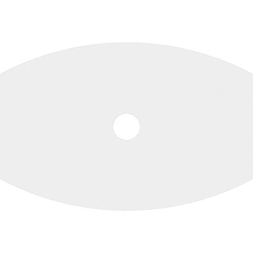 Image of Ekena Millwork CMP38X25KY-04000 Kailey Architectural Grade PVC Contemporary Urethane Ceiling Medallions 38 inchW x 25 3 /8 inchH x 4 inchID x 20 1 /2 inchC x 1 inchP