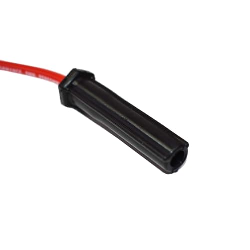 A-Team Performance 6-Cylinder Silicone Spark Plug Wire Set - 8.0mm Red Two-Layer Silicone Coating - Low-Resistance Ignition Wires - Compatible with GMC & Chevy 230, 250, 292 & 350