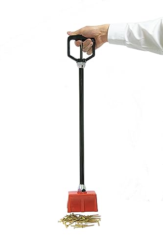 Long reach Heavy Duty Hand held magnetic pick-up tool, Pull force: 6kg. MPT700, Red - Image 2