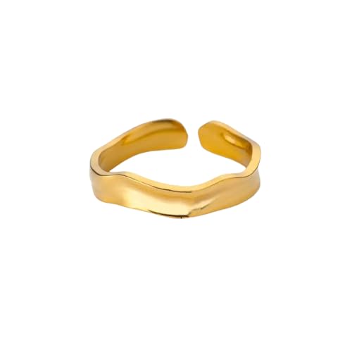 Bague couleur or bijou de mariage et anniversaire pour femme