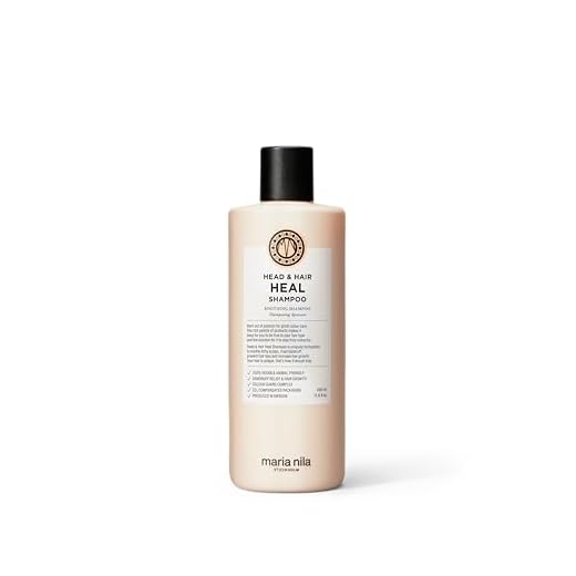 Maria Nila Head & Hair Heal Shampoo 350 ml - Behandla och Förhindra Mjäll och Andra Hårbottenproblem. 100% Veganskt. Sulfatfritt och Parabenfritt.