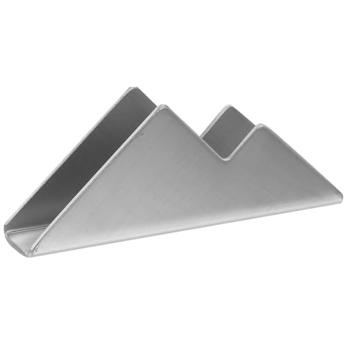 Mikikit Porte-Serviettes Acier Inoxydable Stable et Polyvalent Distributeur de Papier pour Table Support Napkin Stand Adapté pour Cuisine Restaurant et Bureau