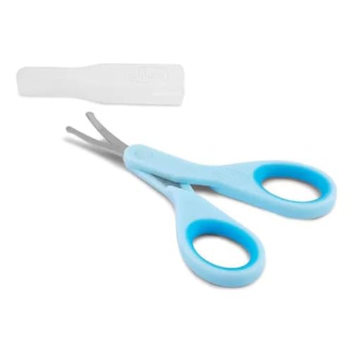 PACK ESCOVA E PENTE + TESOURINHA - AZUL