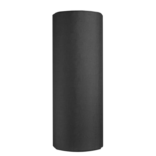 Image of Timber Acoustics Tube Traps | Rockwool | Freestanding Bass Traps | Absorber Diffuser | Room Acoustics & Soundproofing | Home Theatres & Music Studios [Single] 4' x 1' (Black)