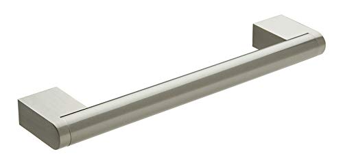 Solmer LTD Boss Bar Kitchen Bedroom Cupboard Cabinet Door Handle Brushed Stainless Steel (448 mm Hole centres)