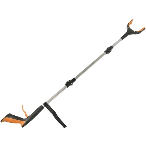 HEALLILY Folding Trash Grabber Tool Wide Claw Pickup Stick Home Cleaning Litter Grabber