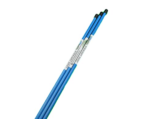 DISCOUNT SNOWSTAKES .COM Premium Blue Golf Alignment Sticks - 48 inch Golf Training Aid for The Perfect Swing and Putting - Essential Golfing Accessories and Gadgets (3)