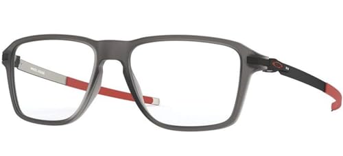 Image of Oakley Men Clear Lens Square Frames - 0OX8166