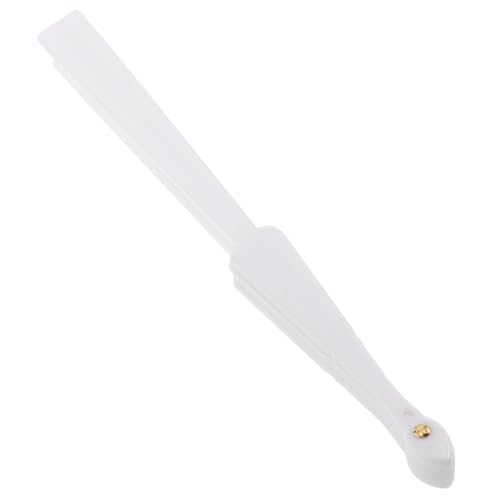 PRETYZOOM Estructura del Abanico Plegable de Color Claro para Bricolaje, Costilla de Abanico Tradicional Resistente y Portátil, Marco para Ventilador Chino Adecuado para Bodas y Decoración