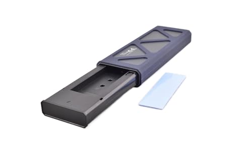 Caja externa USB Type C para SSD M.2 NvMe, USB 3.1 10Gbps miniatura 7