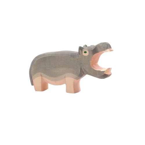 Ostheimer 2123 Hippopotame Bouche Ouverte cadeau de naissance en bois durable
