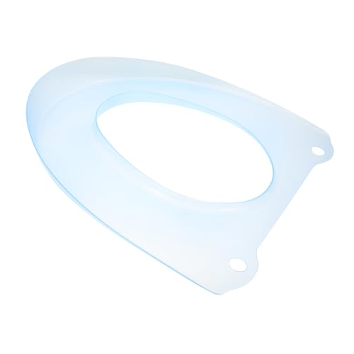 BRIGHTFUFU Waterproof Toilet Seat Round Cover Pad Comfortable Easy to Clean Non-slip for Year-round Use