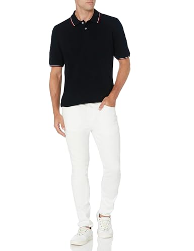Image of Amazon Essentials Men's Regular-Fit Short Sleeve Cotton Pique Polo Shirt (Available in Big & Tall)