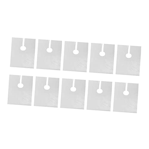 FOMIYES 50 Peças Aventais De Plástico Xale Ferramentas Especiais De Enfermagem Capa De Cabelo Descar