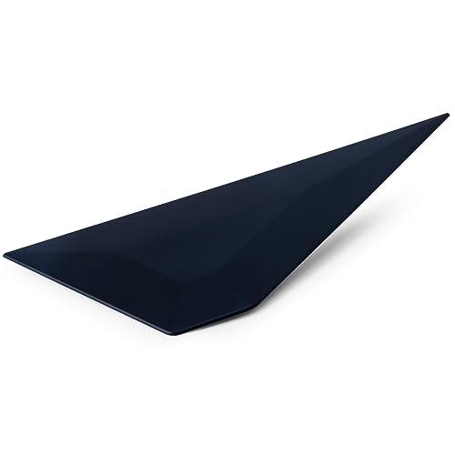 Image of FOSHIO Small Squeegee Window Tinting Tools, Triangle Car Wrap Vinyl Tucking Tool, for Wrapping, Wallpaper Smoothing, Film Application Kit (Black)