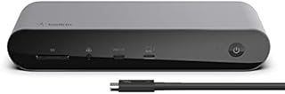 Belkin Thunderbolt 4 Dock Pro, Single 8K @ 60hz, Dual 4K Display Compatible, 2 x Thunderbolt 4 Port, 2 x HDMI Port, 90W Power Delivery PD, Audio in/Out, Compatible with MacBook Pro, XPS, and More