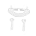 VILLFUL Supporto per Testine Spazzolino Elettrico con Custodie Protettive Base Separata per Ricarica Compatibile con Modelli Organizer Igiene Orale e Viaggio immagine
