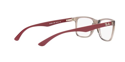 Image of Ray-Ban Unisex Clear Lens Square Frames - 0RX7027I