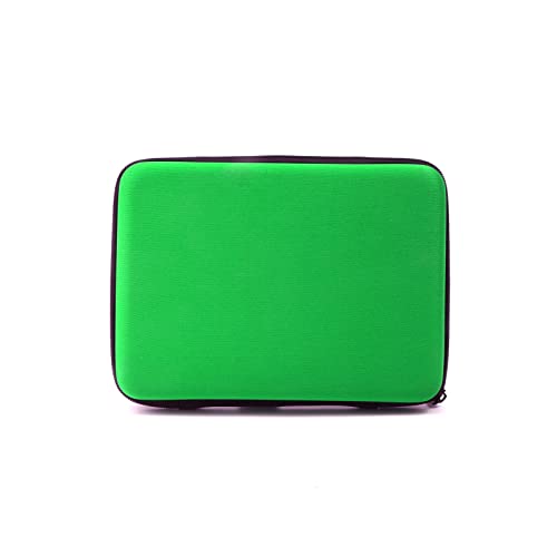 Jipemtra First Aid Hard Case - Empty EVA Shell Medical Case for Home Emergency Responder, Camping, Outdoors (Green SQW) - Image 4