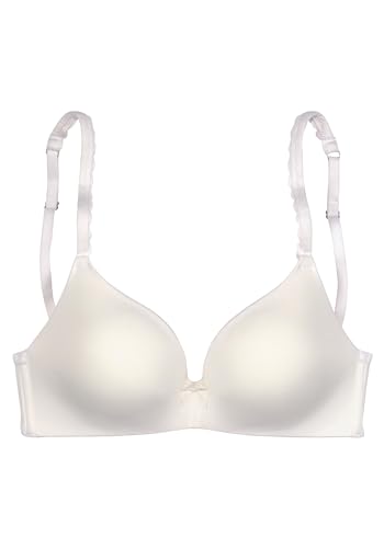 Soutien-gorge de t-shirt femme s.Oliver 27194634 noir en coton doux avec armatures