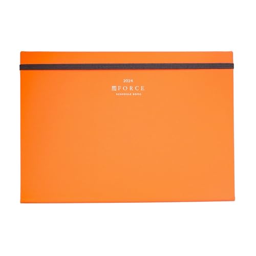 Amazon.co.jp: FORCE 手帳 2024 無料セミナー A5 ハードカバー 縦開き