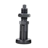 Oshhni Federknopf-Plunger aus Kohlenstoffstahl für mechanische Geräte, selbstsichernder Federknopf-Plunger, M20x1.5