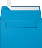 A4 Invitation Envelopes (4 1/4 x 6 1/4) - Pool (50 Qty) | Perfect for Invitations, Announcements, Sending Cards, 4x6 Photos | LUX-4872-102-50