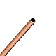 sourcing map Kupfer Rundrohr 3,5mm AD 0,5mm Wandstärke 300mm Länge Rohr Schlauch