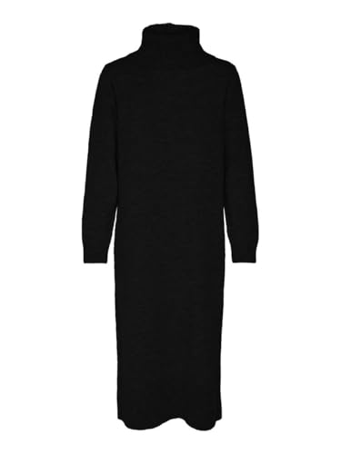 Only Onlbrandie L/S Roll Neck Dress Knt Noos Vestito, Pumice Stone/Dettagli: W. Melange, M Donna - 10