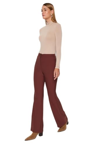 Pantalon jambe large taille haute Trendyol du bureau aux sorties citadines