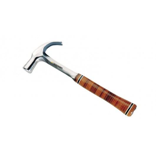 Marteau universel forgé monobloc, manche cuir, 840 g - Réf: MARAC