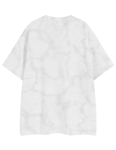 Image of Aelfric Eden Mens Graphic Tee Shirts Oversized Baggy Loose Cotton T-Shirt Streetwear Casual Summer Y2k Shirt