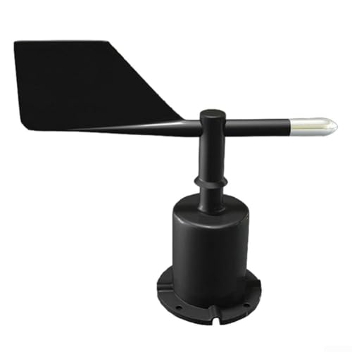 Indicadores de dirección del viento, suministros de diapasón, pequeña aleación de aluminio, anemómetro de mano para exteriores, carcasa de plástico para indicador de viento, paleta de viento (0-2 V)