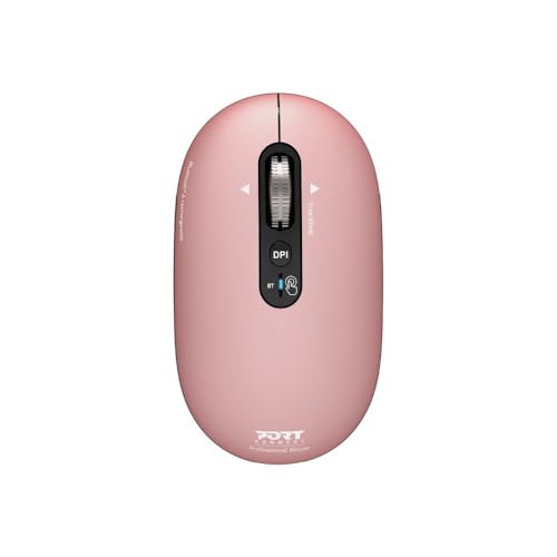 Port Designs Souris Pure Color Bluetooth Rechargeable USB-C Copper Rose