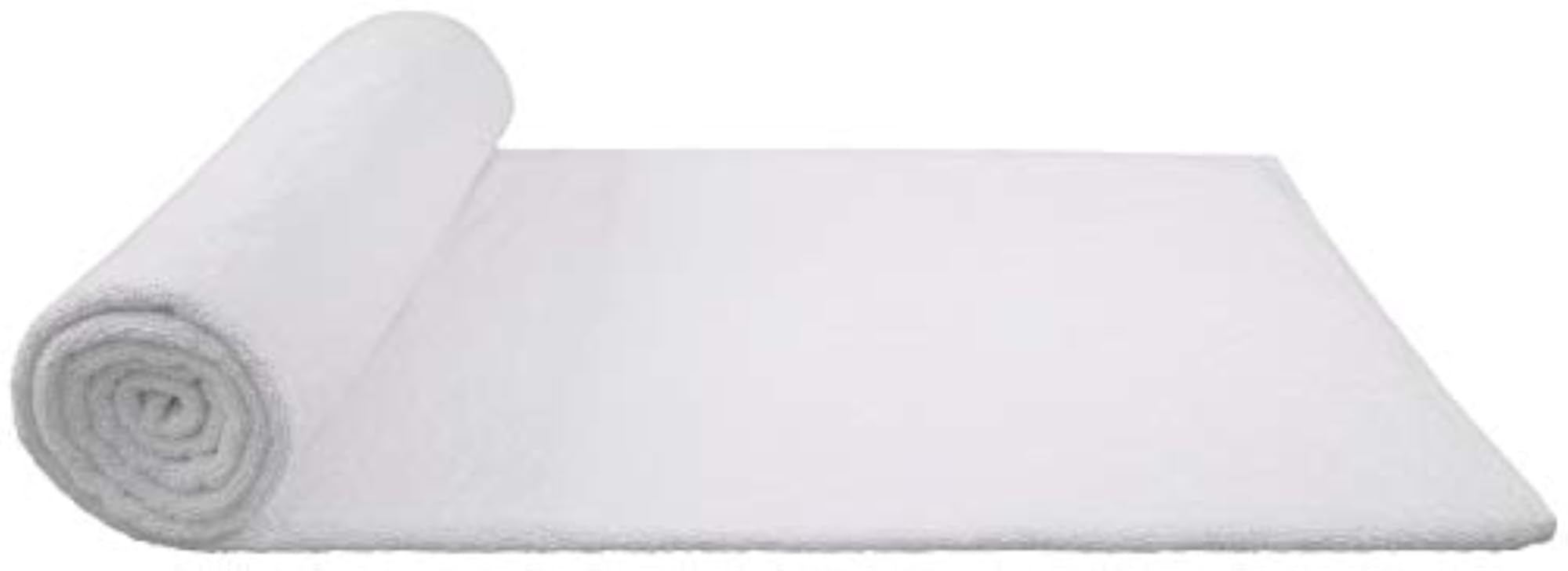 White Towel Sheets 40x80 Clearance, 100% Cotton Oversized Sheets