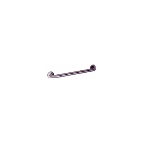 Bobrick 5806x36 304 Stainless Steel Straight Grab Bar with Concealed Mounting and Snap Flange, Satin Finish, 1-1/4 Diameter x 36 Length by Bobrick